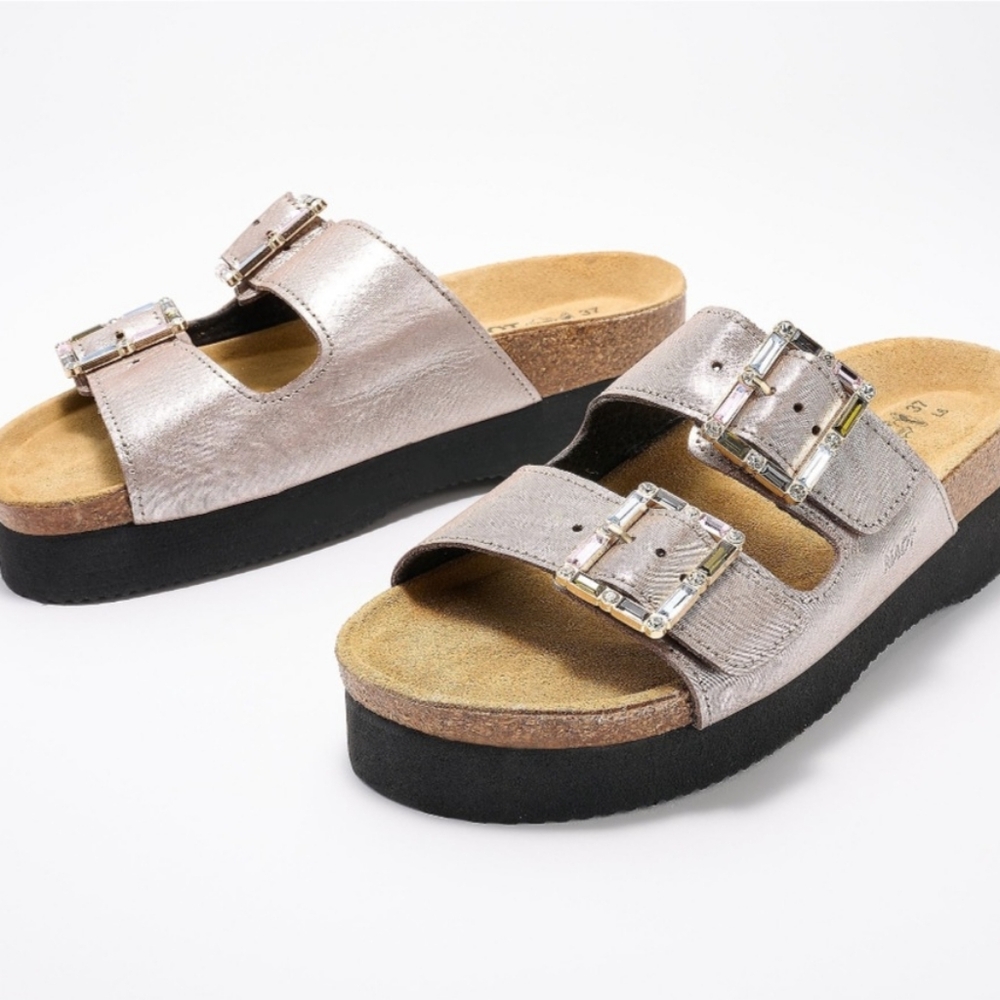 Naot Leather Santa Rosa Sandal Double Strap (Women) SIZE (8US/39EU) NWOB